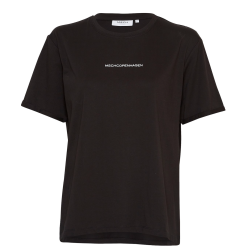 MSCH COPENHAGEN MSCHTERINA SMALL LOGO TEE BLACK