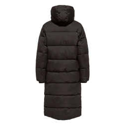 JACQUELINE de YONG JDYMAJA LONG PADDED JACKET BROWN