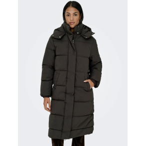 JACQUELINE de YONG JDYMAJA LONG PADDED JACKET BROWN