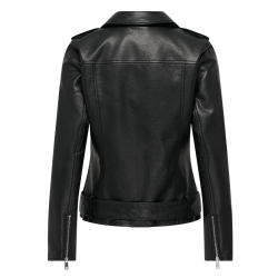 ONLY ONLMILLE BIKER JACKET BLACK