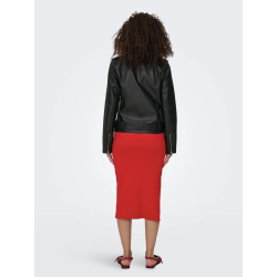 ONLY ONLMILLE BIKER JACKET BLACK