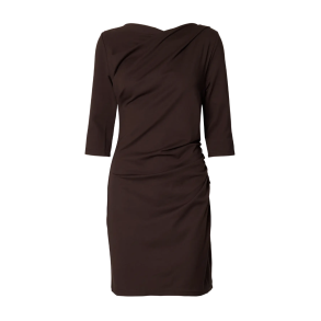 SELECTED FEMME SLFIRA-CAROLINA SHORT DRESS BROWN