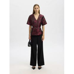 SELECTED FEMME SLFSONA WRAP TOP FIG