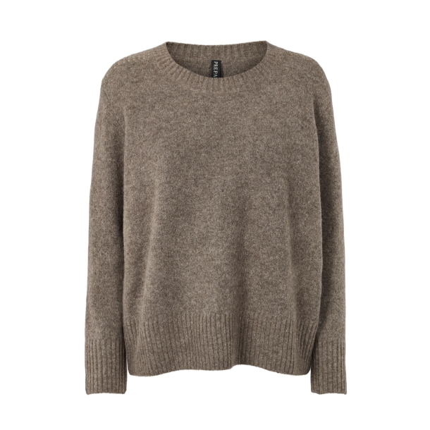 PREPAIR BABARA KNIT BROWN