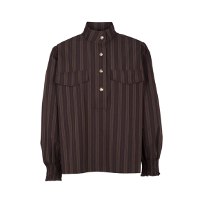 PREPAIR SKY BLOUSE STRIPES BROWN