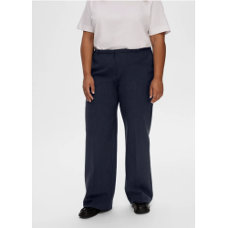 SELECTED FEMME SLFRITA WIDE PANT NAVY