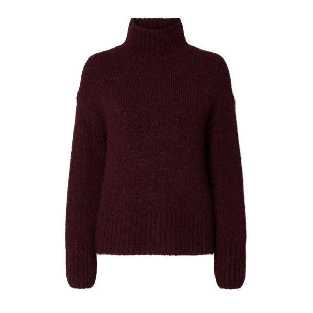 SELECTED FEMME SLFGABRIELLA KNIT HIGH NECK FIG