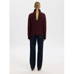 SELECTED FEMME SLFGABRIELLA KNIT HIGH NECK FIG