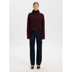 SELECTED FEMME SLFGABRIELLA KNIT HIGH NECK FIG