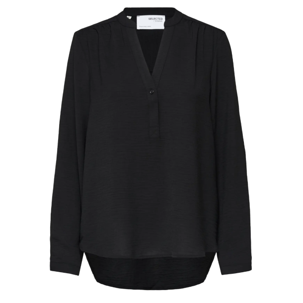 SELECTED FEMME SLFMIVIA TOP BLACK