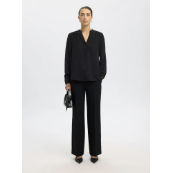 SELECTED FEMME SLFMIVIA TOP BLACK