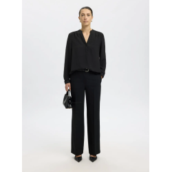 SELECTED FEMME SLFMIVIA TOP BLACK