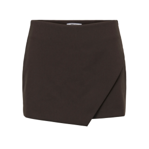 ONLY ONLMIST-YASMINE WRAP SKORT CHOCO