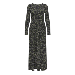 JACQUELINE de YONG JDYBOWIE L/S DRESS BLACK/FLOWER
