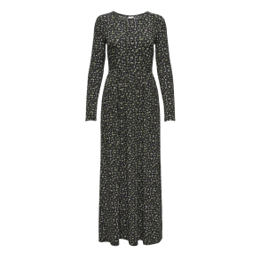 JACQUELINE de YONG JDYBOWIE L/S DRESS BLACK/FLOWER