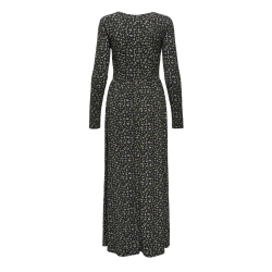 JACQUELINE de YONG JDYBOWIE L/S DRESS BLACK/FLOWER
