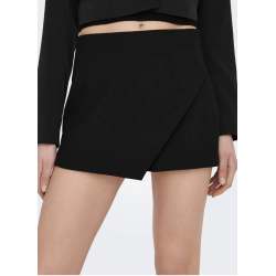 ONLY ONLMIST-YASMINE WRAP SKORT BLACK