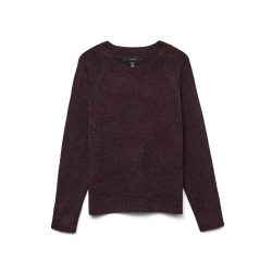 VERO MODA VMDOFFY O-NECK BLOUSE WINE