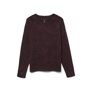 VERO MODA VMDOFFY O-NECK BLOUSE WINE