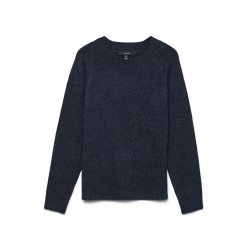 VERO MODA VMDOFFY O-NECK BLOUSE NAVY