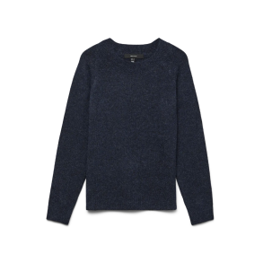 VERO MODA VMDOFFY O-NECK BLOUSE NAVY