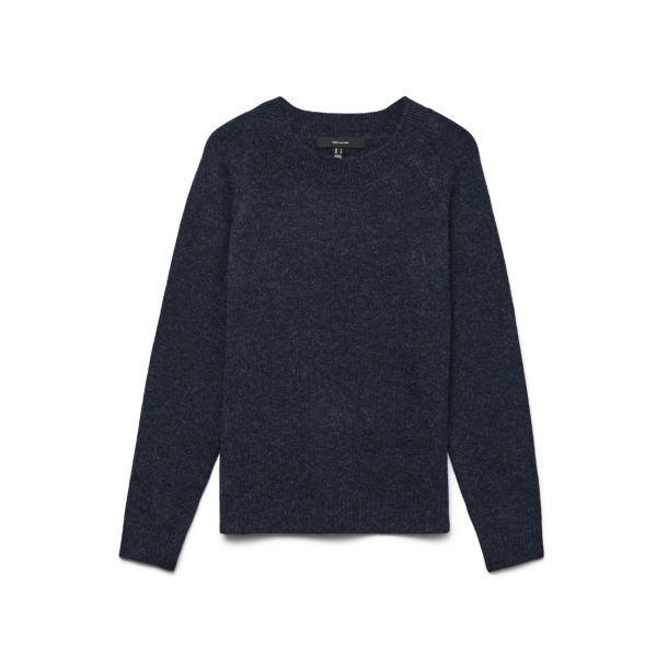 VERO MODA VMDOFFY O-NECK BLOUSE NAVY