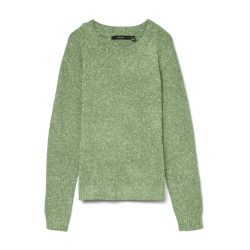VERO MODA VMDOFFY O-NECK BLOUSE FOREST GREEN