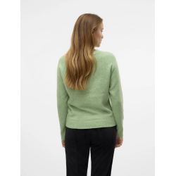 VERO MODA VMDOFFY O-NECK BLOUSE FOREST GREEN