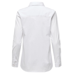 JACQUELINE de YONG JDYMIO EMBROIDERY SHIRT WHITE