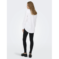 JACQUELINE de YONG JDYMIO EMBROIDERY SHIRT WHITE