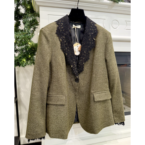 CONCEPT LACE SUIT ARMY GREEN