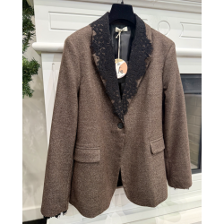 CONCEPT LACE SUIT BROWN