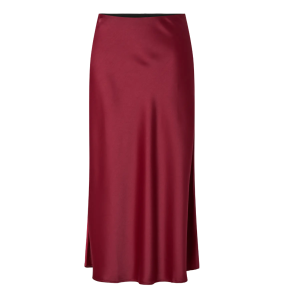 Y.A.S YASPELLA MIDI SKIRT RED