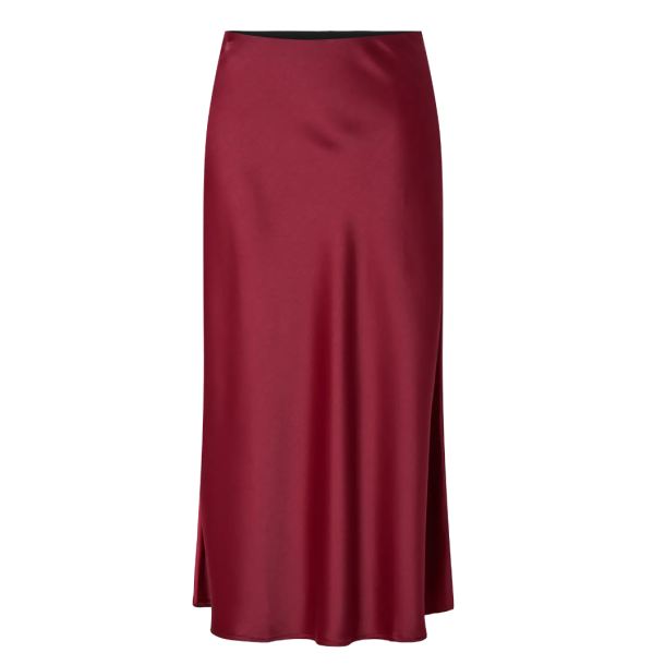ELLA MIDI SKIRT CHRISTMAS RED