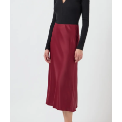 ELLA MIDI SKIRT CHRISTMAS RED