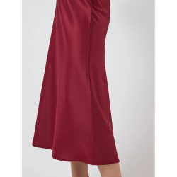 ELLA MIDI SKIRT CHRISTMAS RED