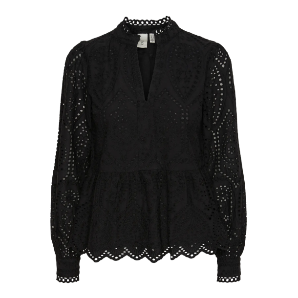 Y.A.S YASHOLI LS TOP BLACK