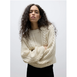 VERO MODA AWTOA O-NECK KNIT BIRCH