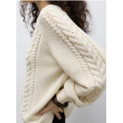 VERO MODA AWTOA O-NECK KNIT BIRCH