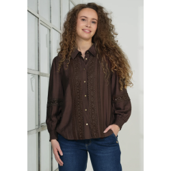 PREPAIR LILA BLOUSE BROWN