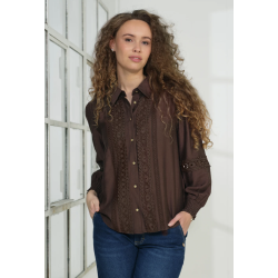 PREPAIR LILA BLOUSE BROWN