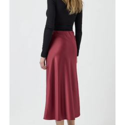 Y.A.S YASPELLA MIDI SKIRT RED