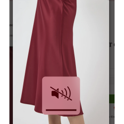 Y.A.S YASPELLA MIDI SKIRT RED