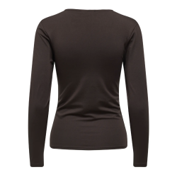 ONLY ONLLONE KNOT TOP BROWN