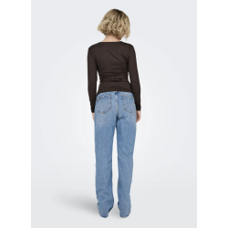 ONLY ONLLONE KNOT TOP BROWN