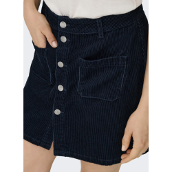 JACQUELINE de YONG JDYSHIRAZ CORDUROY SKIRT NAVY