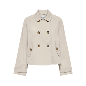 ONLY ONLAPRIL SHORT TRENCHCOAT BIRCH