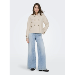 ONLY ONLAPRIL SHORT TRENCHCOAT BIRCH
