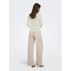 JACQUELINE de YONG JDYSUN BOATNECK PULLOV. EGGNOG