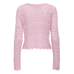 JACQUELINE de YONG JDYSUN BOATNECK PULLOV. ROSA